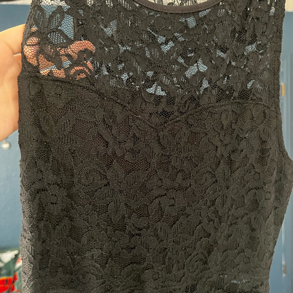GARAGE girls dress!! All BLACK! Size Small!!